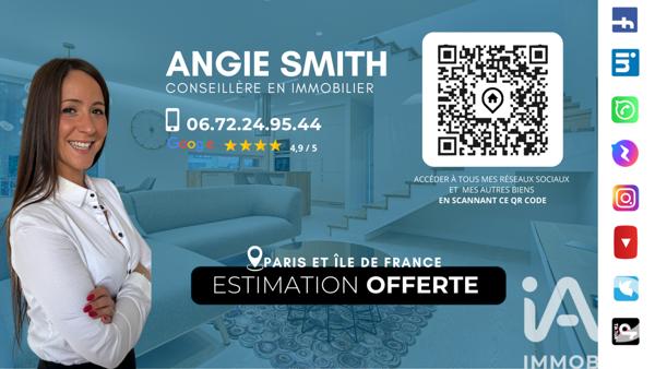 Appartement à vendre 3 pièces 60 m² Saint-Leu-la-Forêt