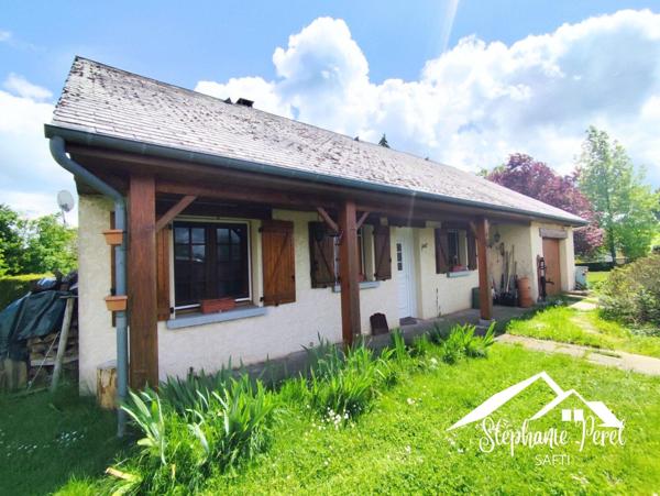 Maison plain-pied 2 chambres avec grand jardin – Calme et nature à Peyrelevade !