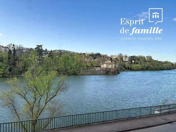 Caluire, bords de Saône,  Appartement 239m2 (187 carrez) perché sur le fleuve