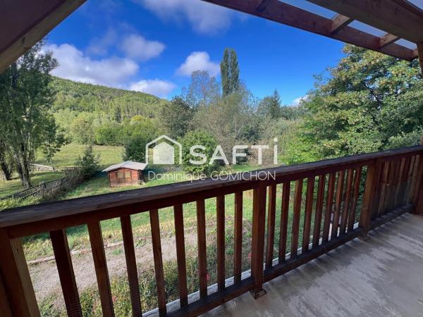 Jolie maison spacieuse avec une vue dégagée, très fonctionnelle