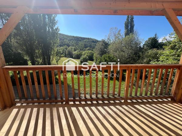 Jolie maison spacieuse avec une vue dégagée, très fonctionnelle