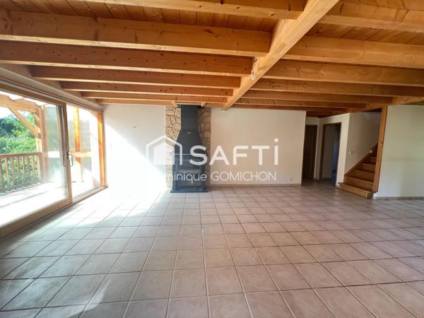 Jolie maison spacieuse avec une vue dégagée, très fonctionnelle