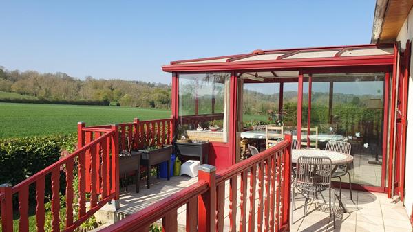 Pavillon sur sous-sol, campagne proche école et commerces