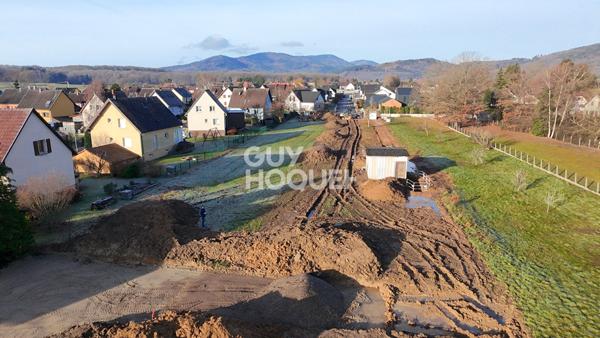 Terrain constructible viabilisé Sentheim 8 ares