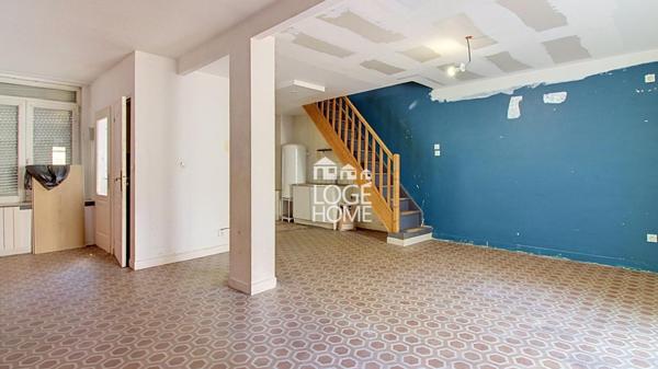 Roubaix fresnoy - large 1930 avec 4chs+mezzanine et terrasse.