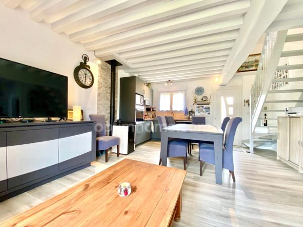 Ensemble de deux agréables maisons à vendre - 10 minutes d'Honfleur - Ambiance campagne au coeur d'un village -