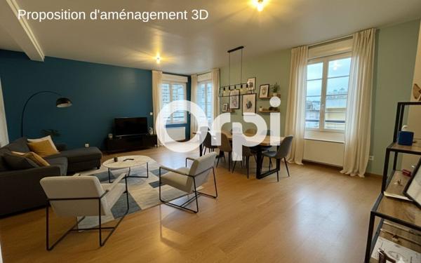 Appartement à vendre    3 pièces • 74 m2 Boulogne-sur-Mer