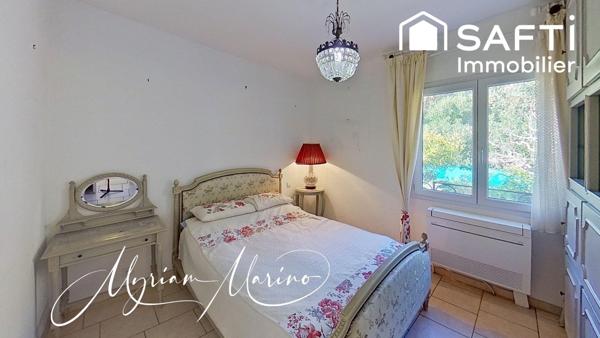 À VENDRE AUX ISSAMBRES – MAISON VUE MER PANORAMIQUE, PISCINE, 50 M DE LA PLAGE