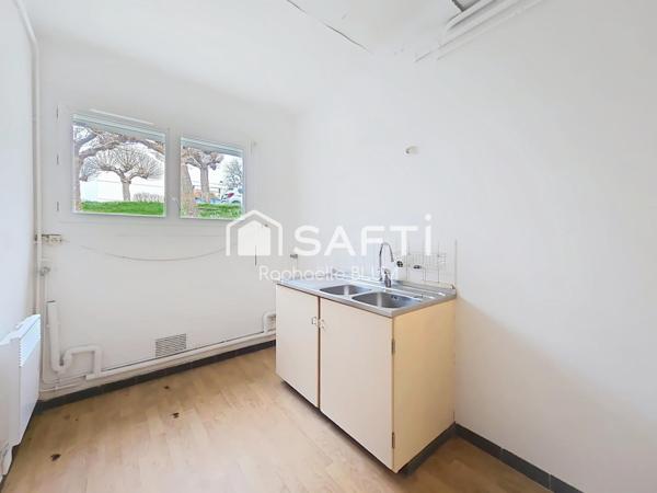 Appartement à rafraîchir ,toutes commodités à pied