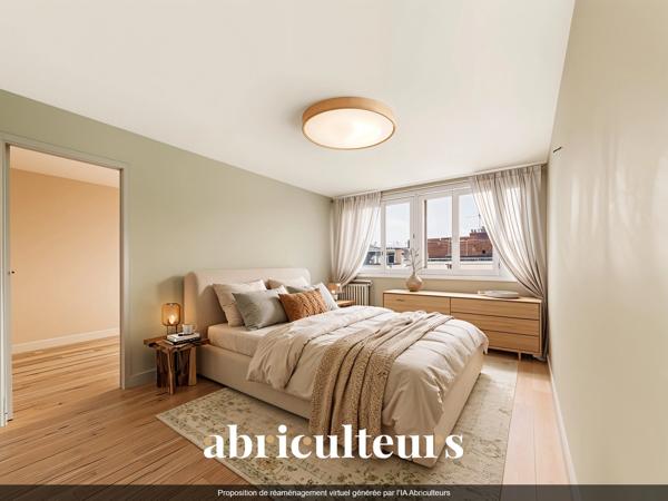 Excellent potentiel pour ce 3 pièces plein sud en vente à Montreuil (93100)