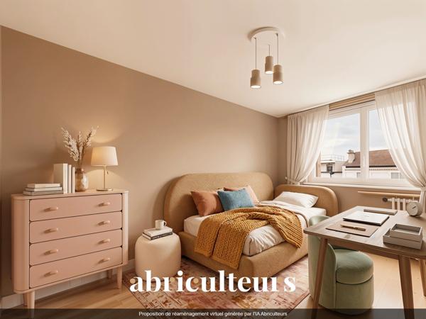 Excellent potentiel pour ce 3 pièces plein sud en vente à Montreuil (93100)