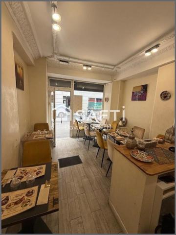 À VENDRE – FONDS DE COMMERCE RESTAURANT AVEC EXTRACTION DE 400 – PARIS 17e