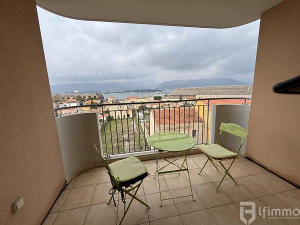 Appartement T2 avec vue mer et parking