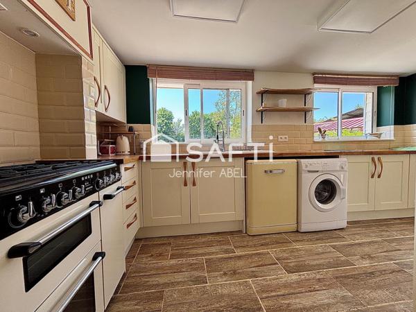 Maison en pierre - 105m2 - 2 chambres et 1 bureau