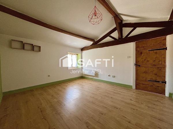 Maison en pierre - 105m2 - 2 chambres et 1 bureau