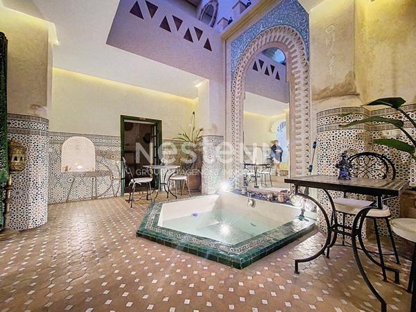 À Vendre - Superbe Riad Titré de 5 chambres - Quartier Prestigieux de Sidi Mimoune, Marrakech