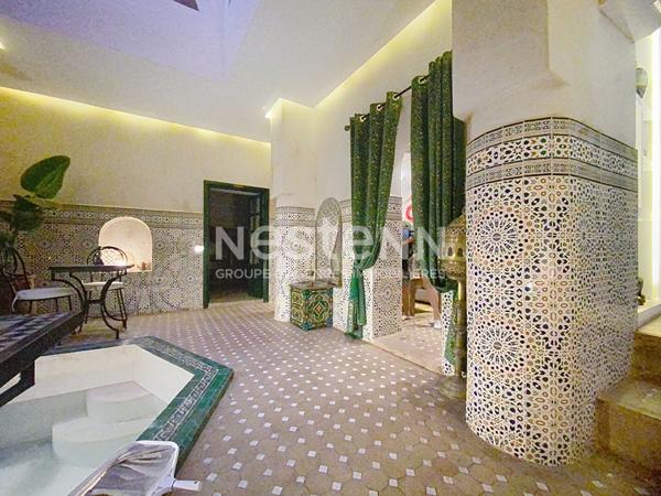 À Vendre - Superbe Riad Titré de 5 chambres - Quartier Prestigieux de Sidi Mimoune, Marrakech