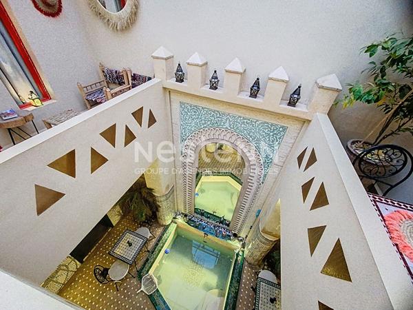 À Vendre - Superbe Riad Titré de 5 chambres - Quartier Prestigieux de Sidi Mimoune, Marrakech