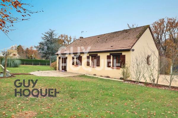 Maison de plain-pied avec grand terrain