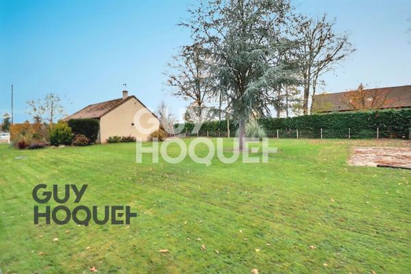 Maison de plain-pied avec grand terrain