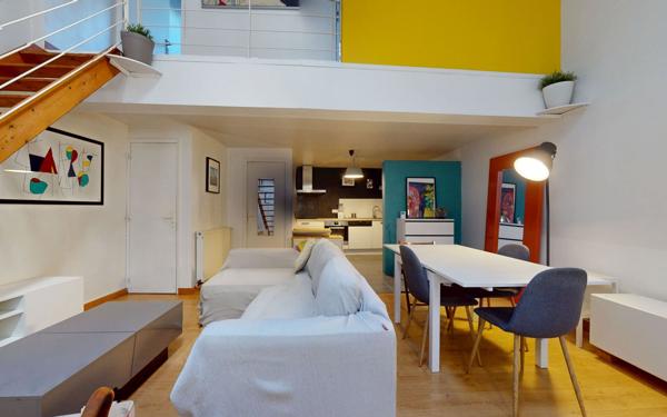 Appartement à vendre    3 pièces • 58,55 m2 Lyon 7