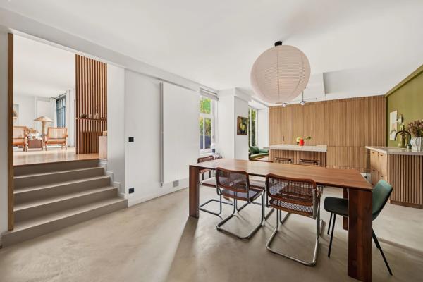 Paris 18 - Superbe maison avec jardin dans co-propriété haut-de-gamme