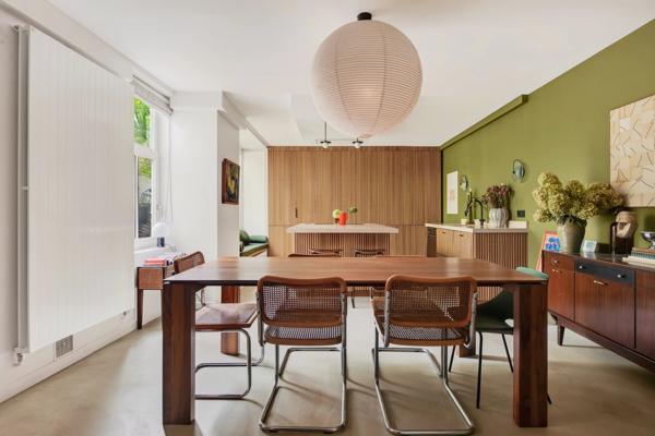 Paris 18 - Superbe maison avec jardin dans co-propriété haut-de-gamme