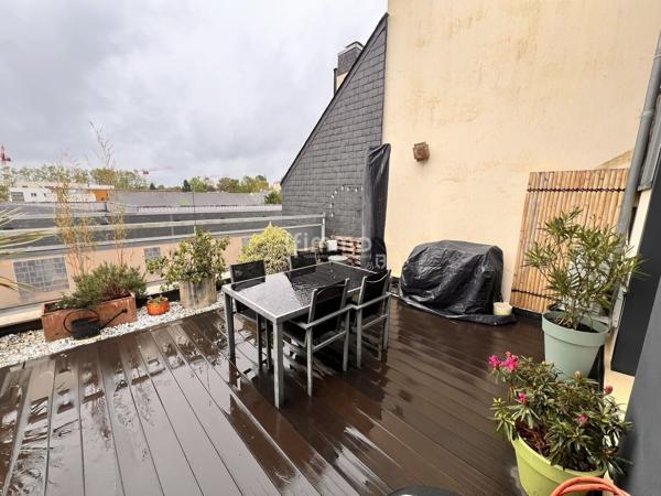 Duplex 145 m² avec terrasse privative - bourg de La Chapelle/Erdre