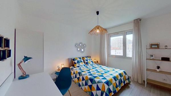 172 rue Marcel Mérieux-LYON-69007 – Chambre 1 – T5 Meublé – 495 €CC