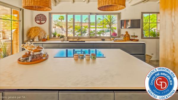 Mios (33380) Villa d'exception avec 4 chambres et piscine