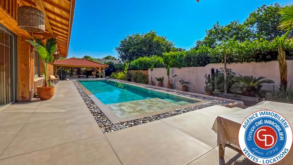 Mios (33380) Villa d'exception avec 4 chambres et piscine