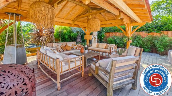 Mios (33380) Villa d'exception avec 4 chambres et piscine