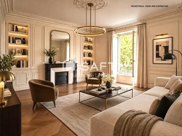 Appartement de caractère de type 3 aux multiples prestations