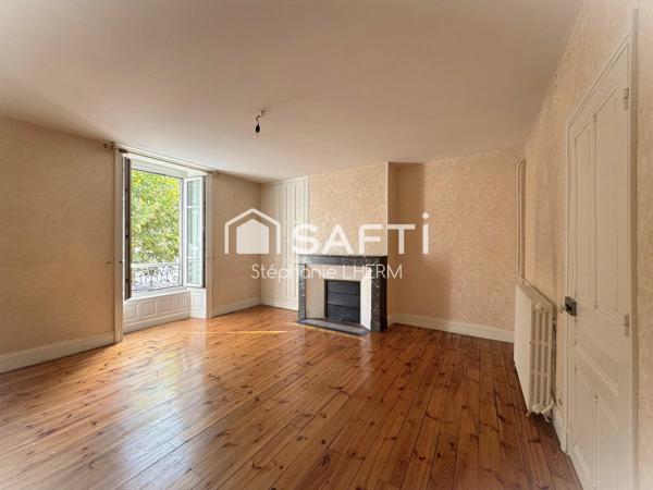 Appartement de caractère de type 3 aux multiples prestations