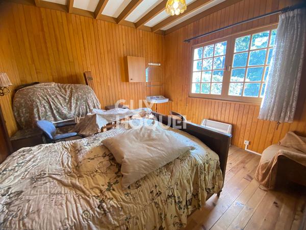 Maison de 72 m² sur un terrain arboré de 1200 m²