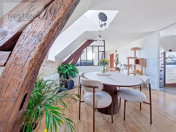 ORLEANS SAINT VINCENT - 97M2 AU SOL - DPE C - PETITE COPROPRIETE - LOCAL VELO - CAVE