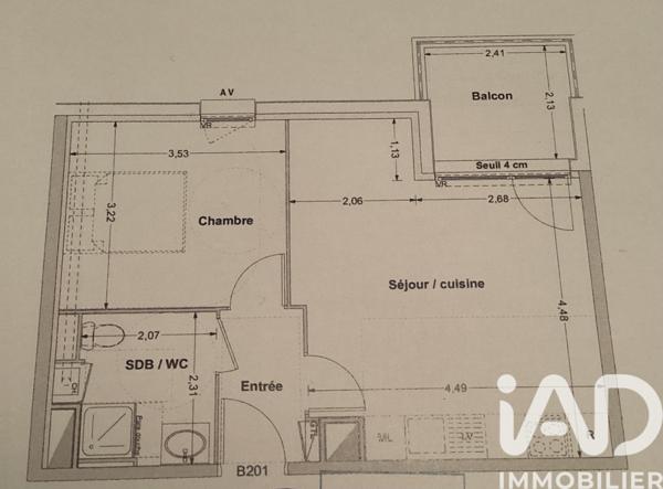 Appartement à vendre 2 pièces 42 m² Saint-Malo