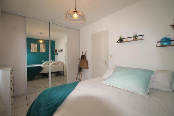 Maison à vendre 4 pièces SAMAZAN (47) 90m², 3 chambres, garage, piscine, terrain 912m²