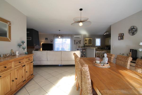 Maison à vendre 4 pièces SAMAZAN (47) 90m², 3 chambres, garage, piscine, terrain 912m²