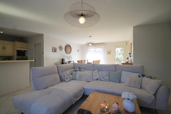 Maison à vendre 4 pièces SAMAZAN (47) 90m², 3 chambres, garage, piscine, terrain 912m²