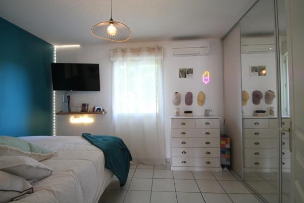 Maison à vendre 4 pièces SAMAZAN (47) 90m², 3 chambres, garage, piscine, terrain 912m²