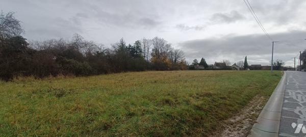 Voulx,  15 mn de la gare de Montereau  très beau terrain constructible de 3 844 m² .