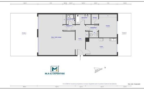 Appartement à vendre    3 pièces • 86,22 m2 Nice