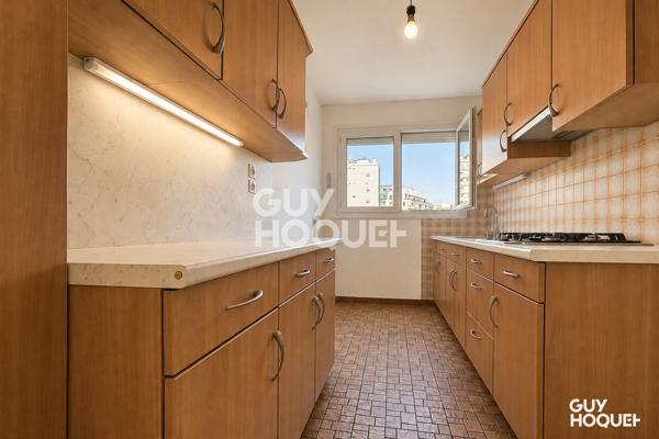 À VENDRE 3 PIÈCES DE 63m²  BALCON + PARKING