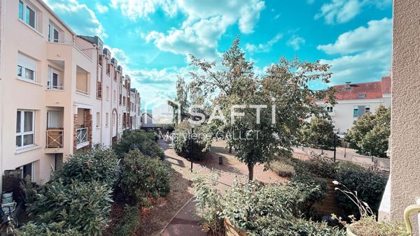 Centre ville, T2, balcon, exposition S/O, parking