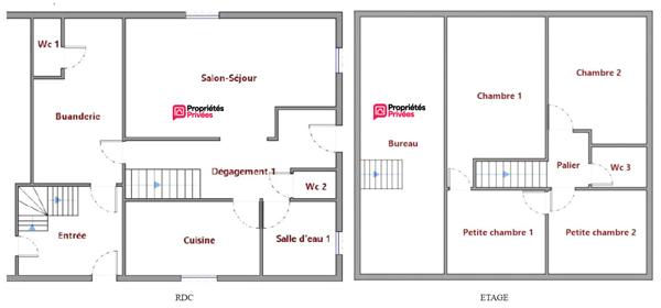 Local commercial/artisanal de 208 m² + Maison 138 m² - 6 pièces - 4 ch - terrasse