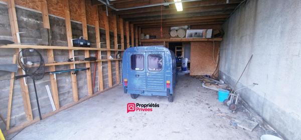 Local commercial/artisanal de 208 m² + Maison 138 m² - 6 pièces - 4 ch - terrasse