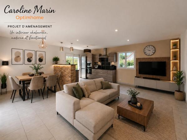 Maison à vendre 5 pièces 105 m² sur 1500 m² de terrain Proche de BOURG ACHARD (27)