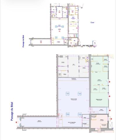 Local commercial 240m2 + parking