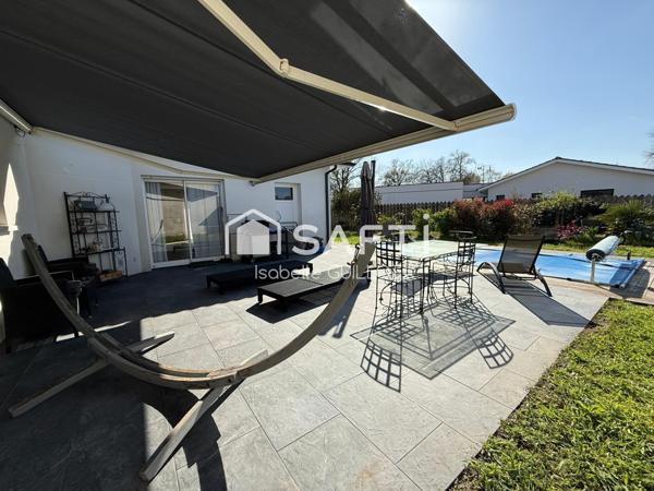 Maison 127 m2 avec studio et  piscine